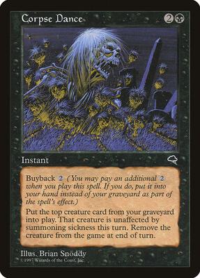 Corpse Dance card from Tempest