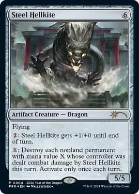 Steel Hellkite (Year of the Dragon 2024) card from Standard Showdown Promos