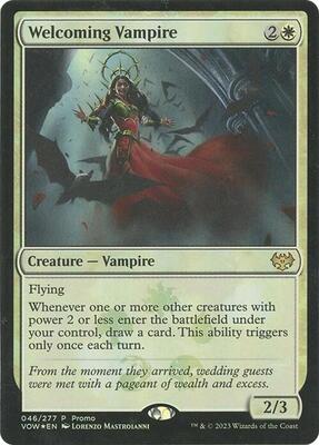Welcoming Vampire card from Media Promos