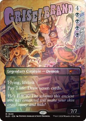 Griselbrand (1620) (Rainbow Foil) card from Secret Lair Drop Series