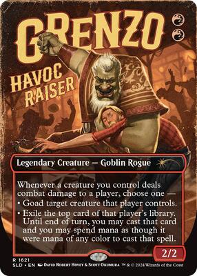 Grenzo, Havoc Raiser card from Secret Lair Drop Series