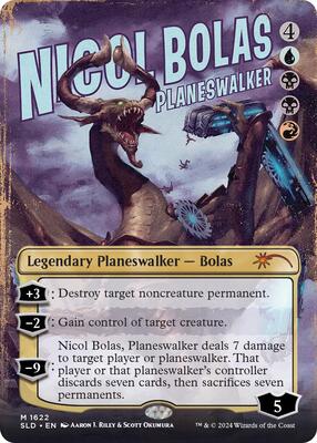 Nicol Bolas, Planeswalker card from Secret Lair Drop Series