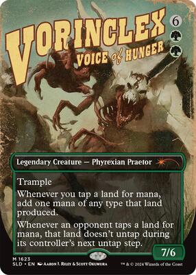 Vorinclex, Voice of Hunger card from Secret Lair Drop Series