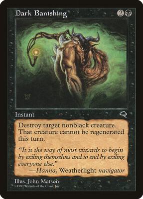 Dark Banishing card from Tempest