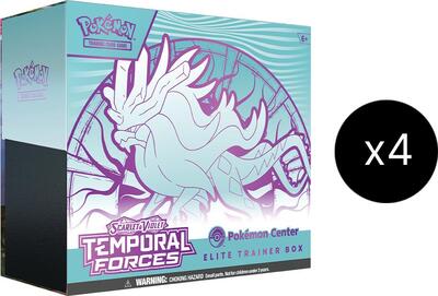 Temporal Forces Pokemon Center Elite Trainer Box Case (Exclusive) [Walking Wake] card from SV05: Temporal Forces