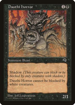Dauthi Horror card from Tempest