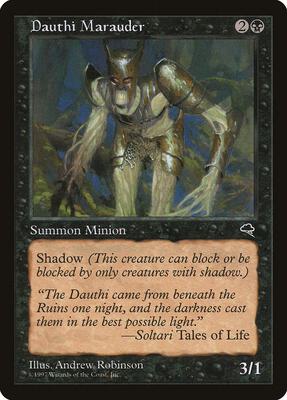 Dauthi Marauder card from Tempest