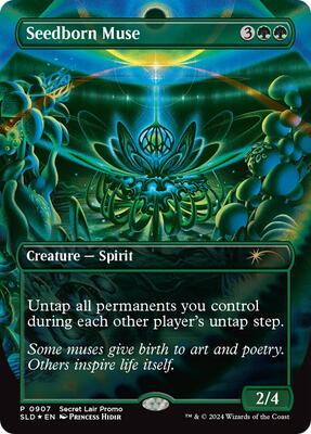 Seedborn Muse (Rainbow Foil) card from Secret Lair Drop Series