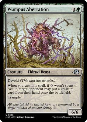 Wumpus Aberration card from Modern Horizons 3