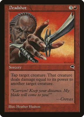 Deadshot card from Tempest