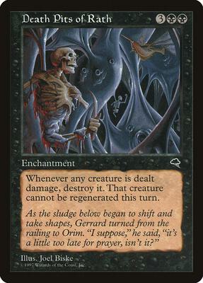 Death Pits of Rath card from Tempest
