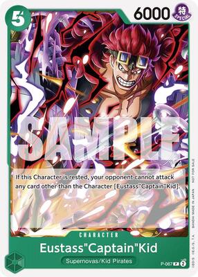 Eustass"Captain"Kid (OP-07 Pre-Release Tournament) card from One Piece Promotion Cards
