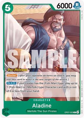 Aladine card from 500 Years in the Future Pre-Release Cards