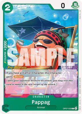 Pappag card from 500 Years in the Future Pre-Release Cards