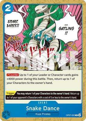 Snake Dance card from 500 Years in the Future Pre-Release Cards