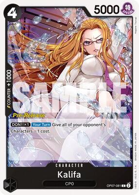 Kalifa card from 500 Years in the Future Pre-Release Cards
