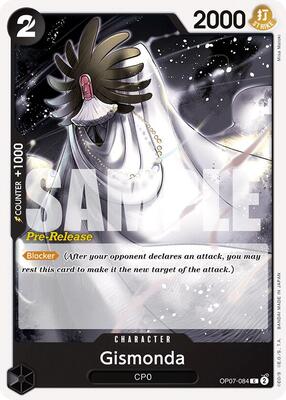 Gismonda card from 500 Years in the Future Pre-Release Cards