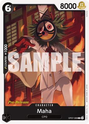 Maha card from 500 Years in the Future Pre-Release Cards