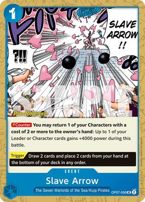 Slave Arrow card from 500 Years in the Future Pre-Release Cards