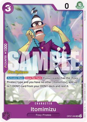 Itomimizu card from 500 Years in the Future Pre-Release Cards