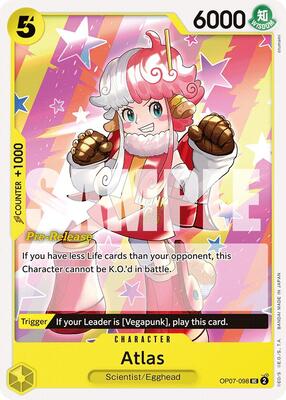 Atlas card from 500 Years in the Future Pre-Release Cards