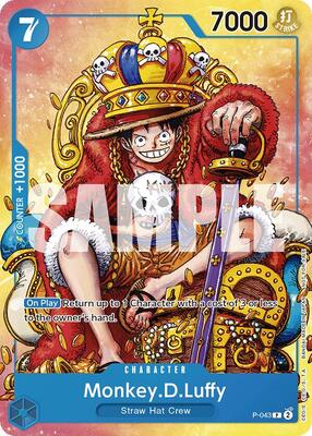 Monkey.D.Luffy (Convention Promo 2024) card from One Piece Promotion Cards