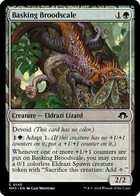 Basking Broodscale card from Modern Horizons 3