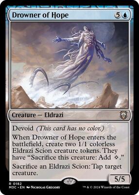 Drowner of Hope card from Commander: Modern Horizons 3