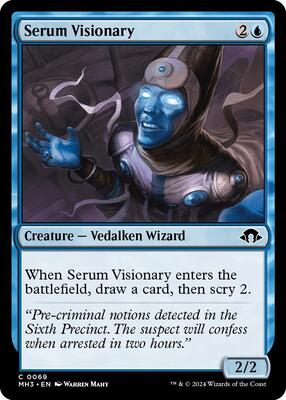 Serum Visionary card from Modern Horizons 3