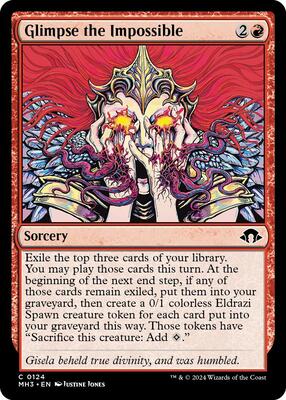 Glimpse the Impossible card from Modern Horizons 3