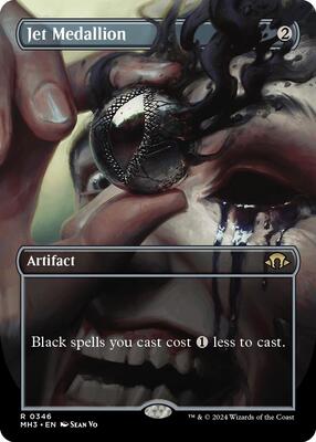 Jet Medallion (Borderless) card from Modern Horizons 3