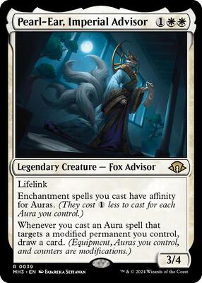 Pearl-Ear, Imperial Advisor card from Modern Horizons 3
