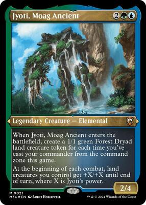 Jyoti, Moag Ancient (Foil Etched) card from Commander: Modern Horizons 3