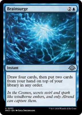 Brainsurge card from Modern Horizons 3