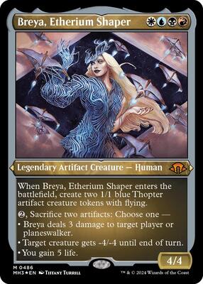 Breya, Etherium Shaper (Foil Etched) card from Modern Horizons 3
