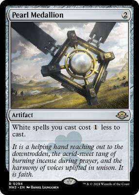 Pearl Medallion card from Modern Horizons 3