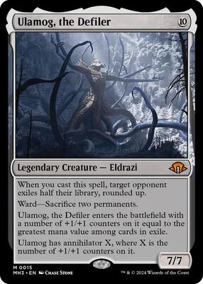 Ulamog, the Defiler card from Modern Horizons 3