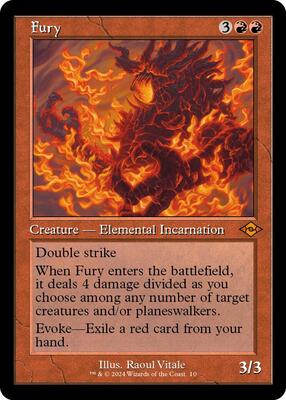 Fury (Retro Frame) card from Modern Horizons 2