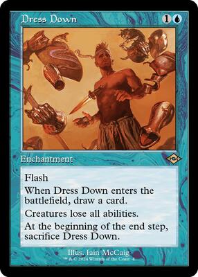 Dress Down (Retro Frame) card from Modern Horizons 2