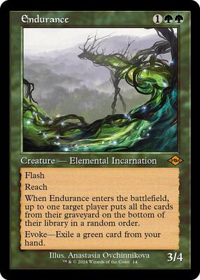 Endurance (Retro Frame) card from Modern Horizons 2