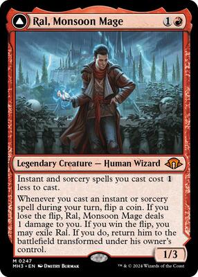 Ral, Monsoon Mage card from Modern Horizons 3