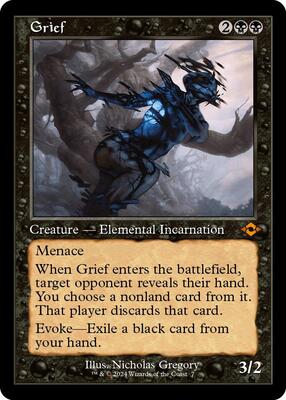 Grief (Retro Frame) card from Modern Horizons 2
