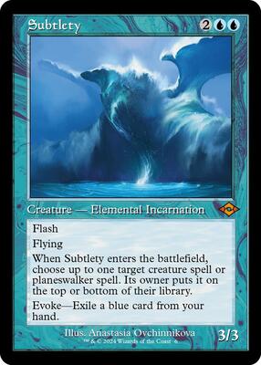 Subtlety (Retro Frame) card from Modern Horizons 2