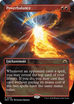 Powerbalance (Borderless) card from Modern Horizons 3