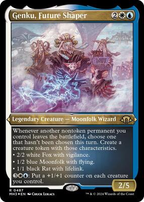 Genku, Future Shaper (Foil Etched) card from Modern Horizons 3