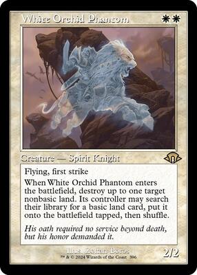 White Orchid Phantom (Retro Frame) card from Modern Horizons 3