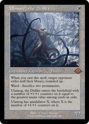 Ulamog, the Defiler (Retro Frame) card from Modern Horizons 3