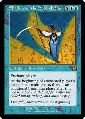 Shadow of the Second Sun (Retro Frame) card from Modern Horizons 3