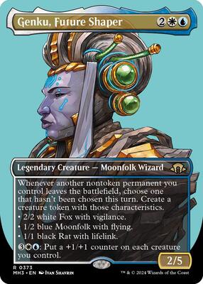 Genku, Future Shaper (Borderless) card from Modern Horizons 3