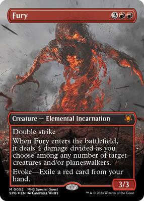 Fury (Borderless) (Textured Foil) card from Special Guests